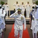 USS Rhode Island Holds Change of Command and Crew Split Ceremony