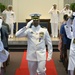 USS Rhode Island Holds Change of Command and Crew Split Ceremony