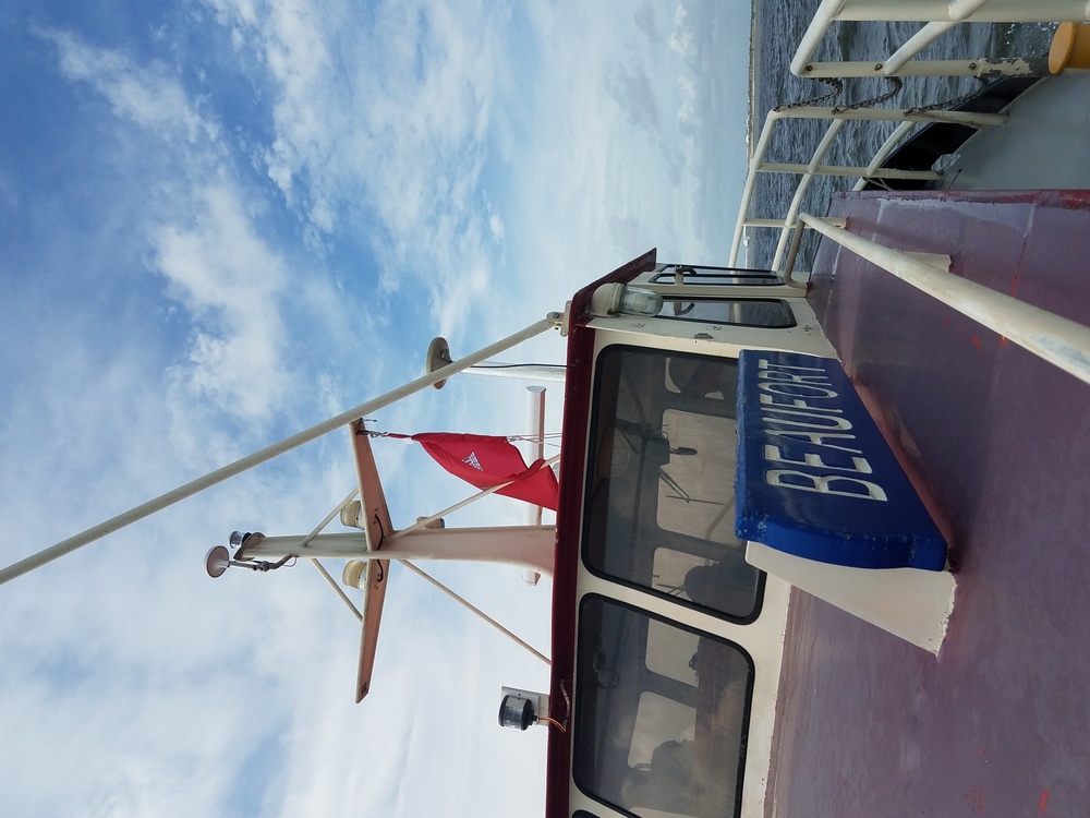 Corps survey vessels have begun assessments of impacted federal ports in North Carolina
