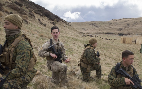 Marines and New Zealand Soldiers prepare for JASCO Black