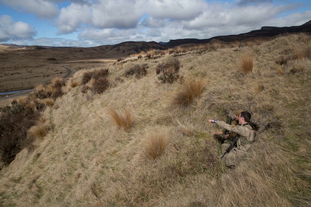 Marines and New Zealand Soldiers prepare for Exercise JASCO Black