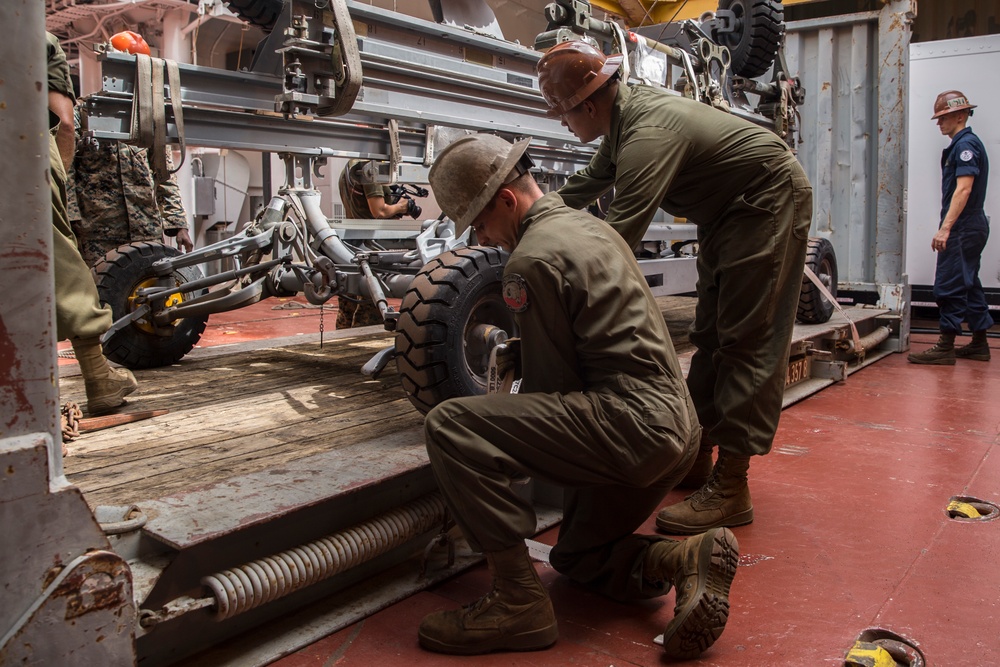 Marines prepare for joint exercise Valiant Shield