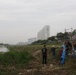 Marines Help Community in South Korea: Cleaning with Marines