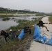 Marines Help Community in South Korea: Cleaning with Marines