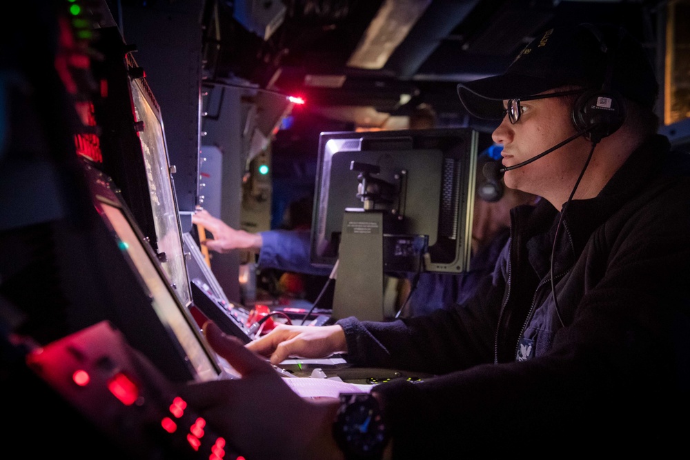 USS Jason Dunham (DDG 109) participates in TACR 18