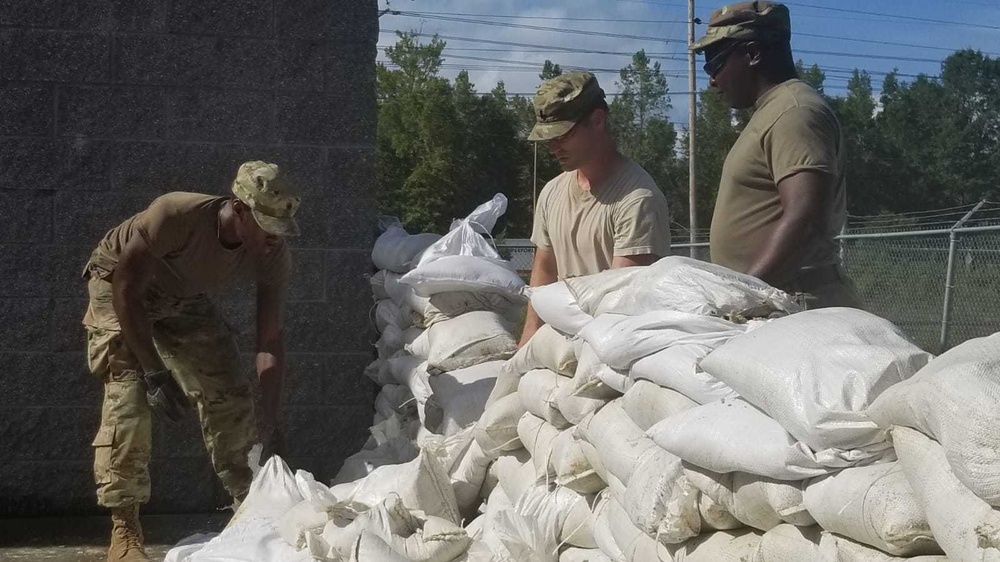 South Carolina National Guard responds to Hurricane Florence