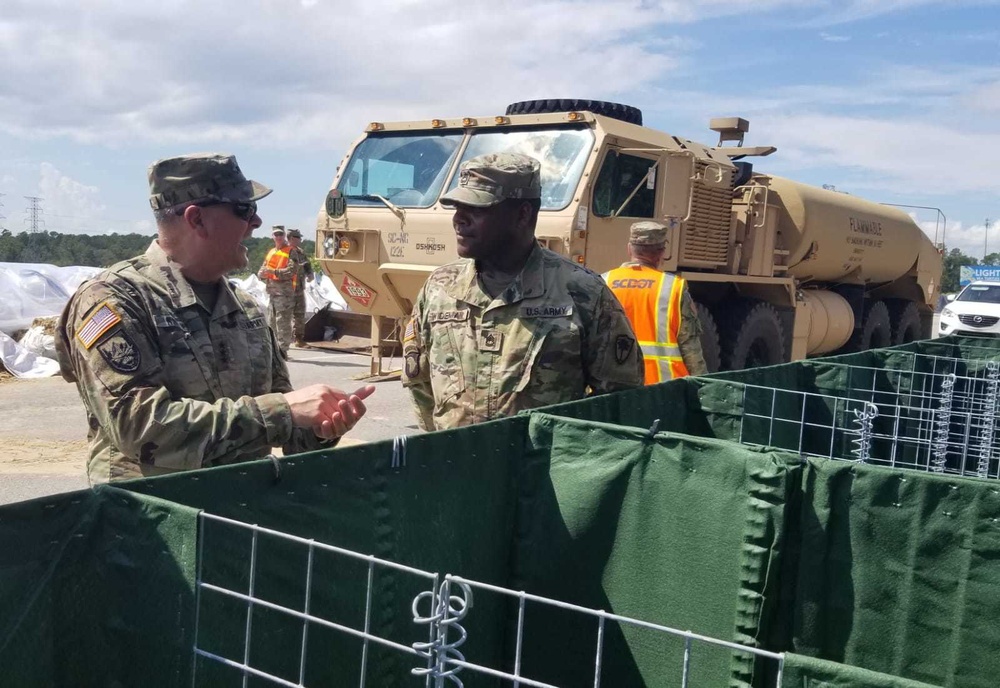 South Carolina National Guard responds to Hurricane Florence