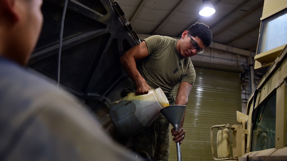 Sister service units integrate workforces to keep the mission rolling