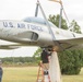 Static aircraft display honoring Gen. Daniel &quot;Chappie&quot; James Jr. taken down to be replaced