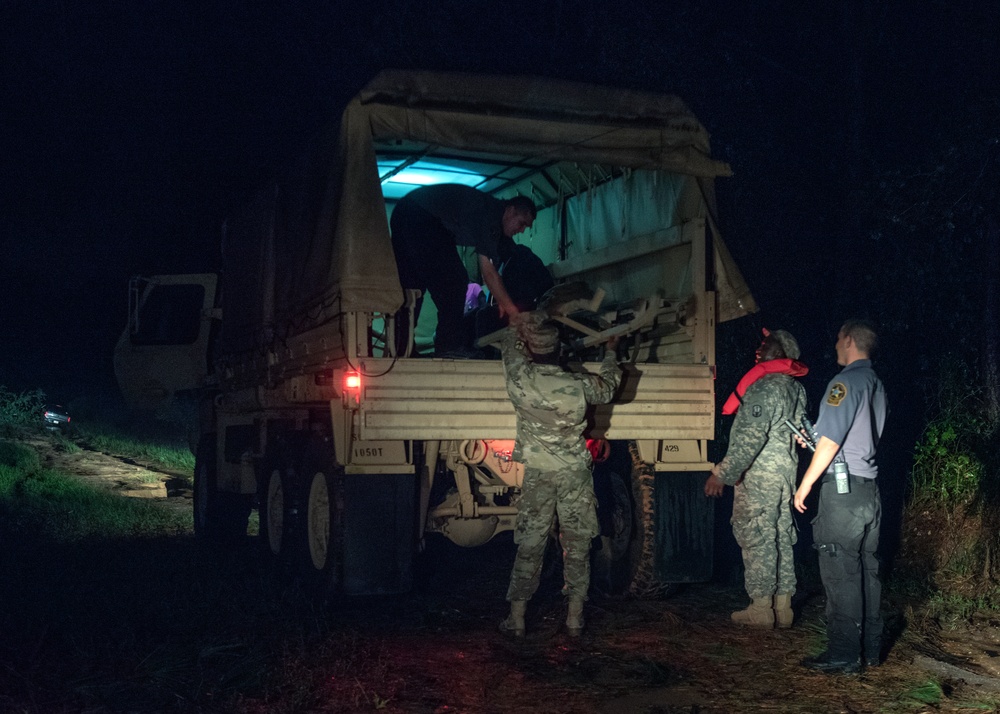 S.C. Guard Soldiers Assist Motorists Stranded In Vehicle