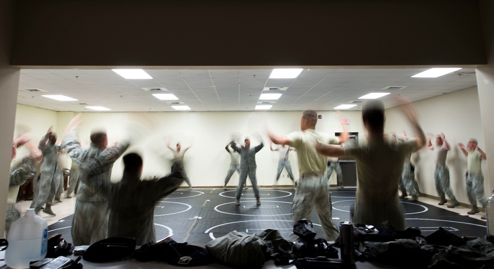 Defenders strengthen combat skills