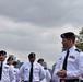 Soldiers Reenlist at the Feet of Lady Liberty