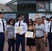 Soldiers Reenlist at the Feet of Lady Liberty