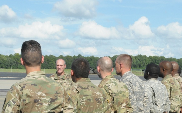 Army chief, North Carolina TAG discuss Florence relief