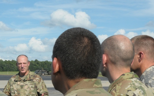 Army chief, North Carolina TAG discuss Florence relief