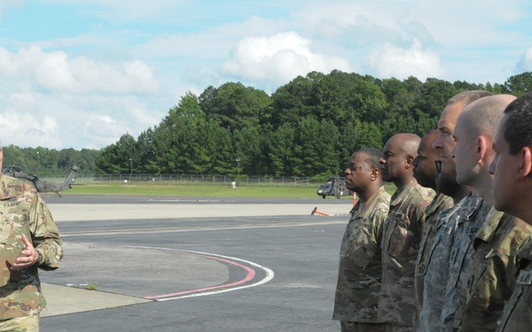 Army chief, North Carolina TAG discuss Florence relief