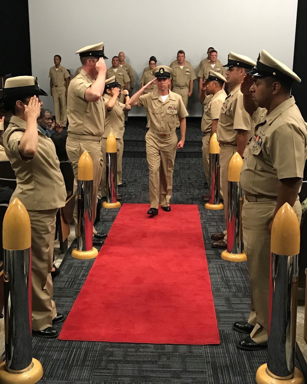 TSC San Diego Holds Chief Pinning Ceremony