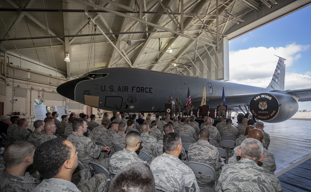 108th Wing celebrates 60th birthday of KC-135R 58-0010