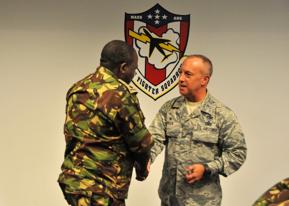 104th Fighter Wing Hosts Kenyan Officials on Operations Tour