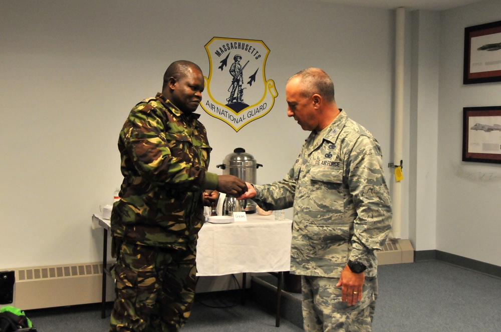 104th Fighter Wing Hosts Kenyan Officials on Operations Tour