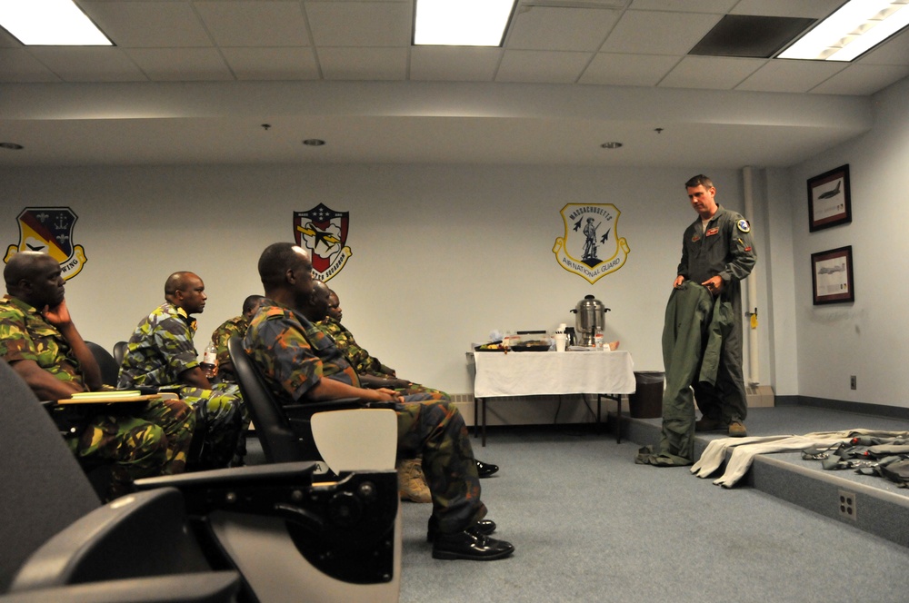 104th Fighter Wing Hosts Kenyan Officials on Operations Tour