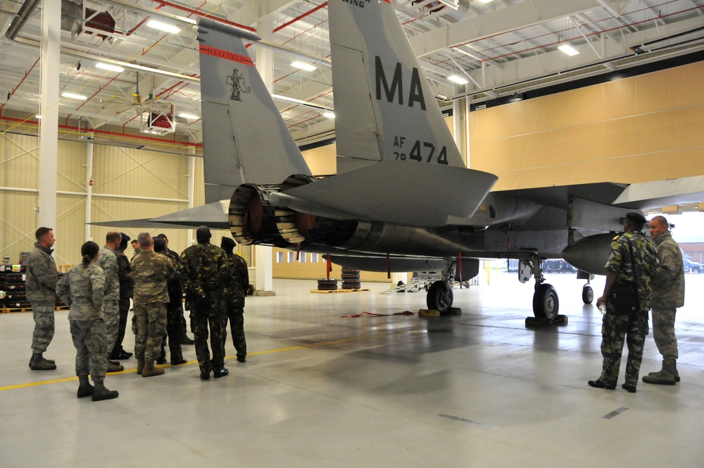 104th Fighter Wing Hosts Kenyan Officials on Operations Tour