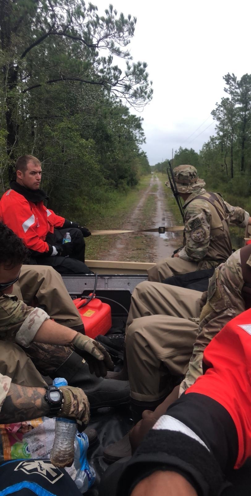 Coast Guard works with Army to evacuate residents from their homes due to flooding