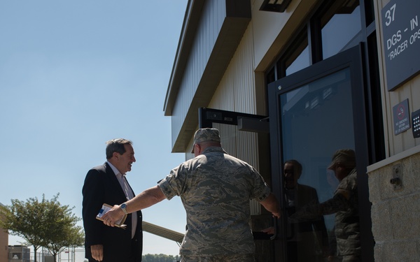 181st IW hosts U.S. Sen. Donnelly for base tou