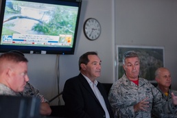 181st IW hosts U.S. Sen. Donnelly for base tou