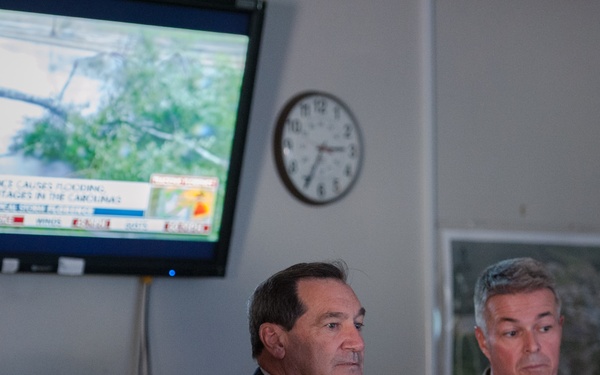 181st IW hosts U.S. Sen. Donnelly for base tou