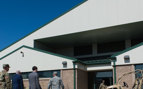 181st IW hosts U.S. Sen. Donnelly for base tou
