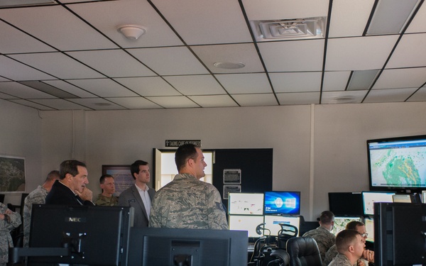181st IW hosts U.S. Sen. Donnelly for base tou