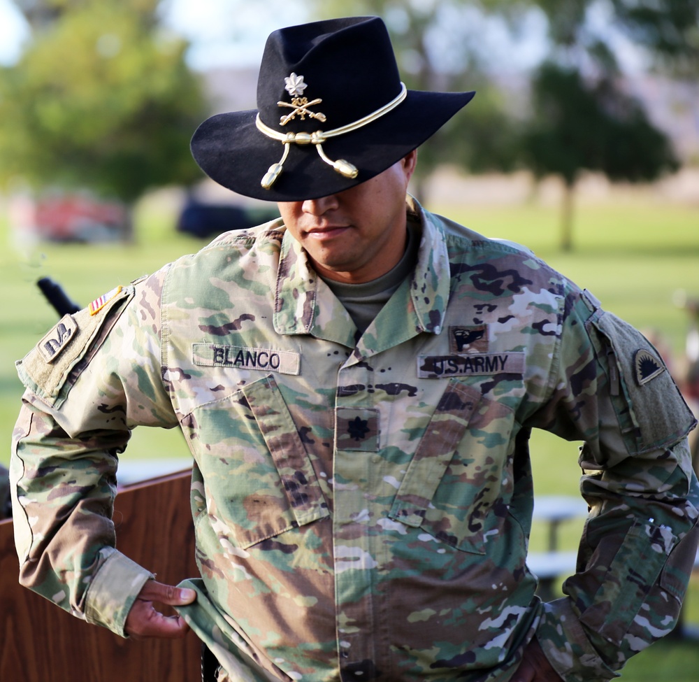 1st Squadron, 303rd Cavalry Regiment change of command