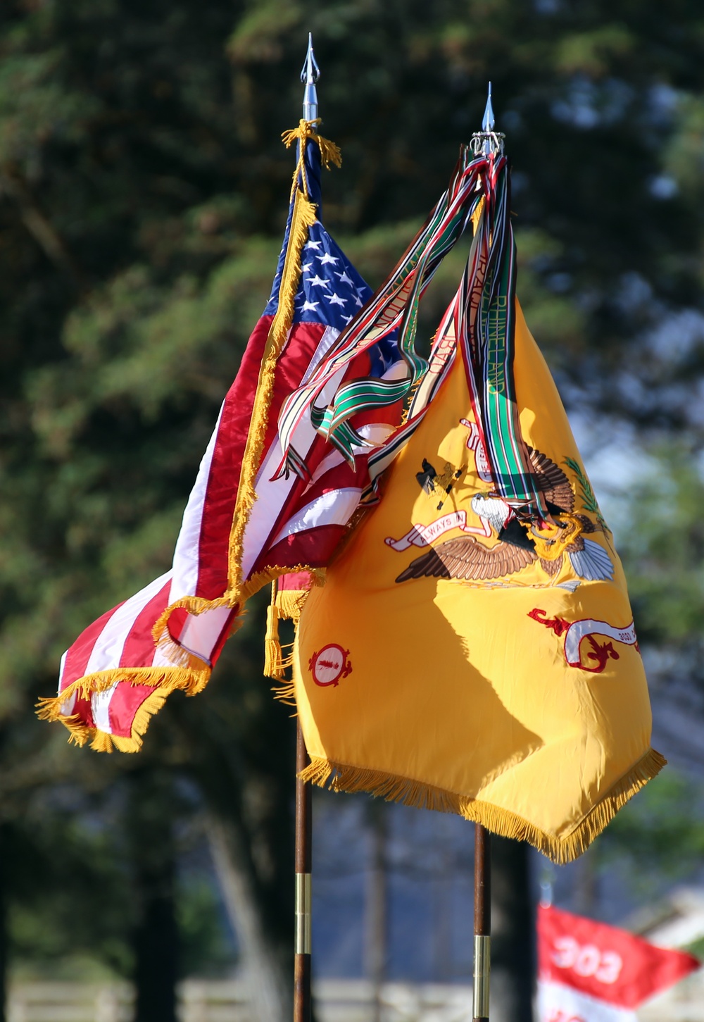 1st Squadron, 303rd Cavalry Regiment change of command