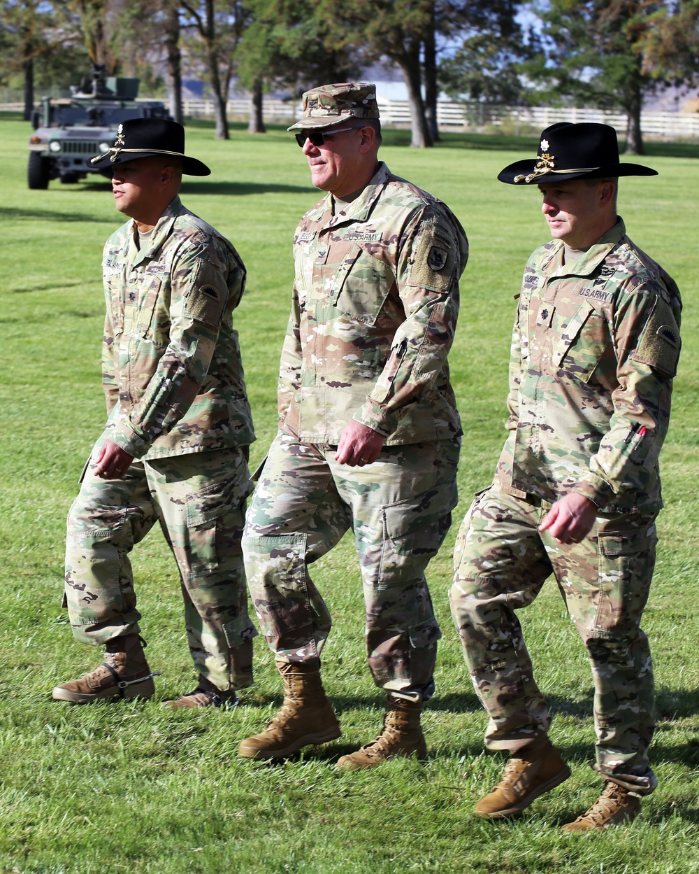 1st Squadron, 303rd Cavalry Regiment change of command