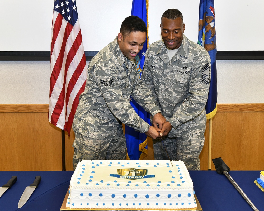 Team Selfridge celebrates Air Force's 71st Birthday