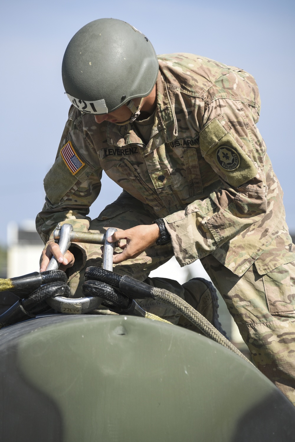 Air Assault course at 7ATC, Germany