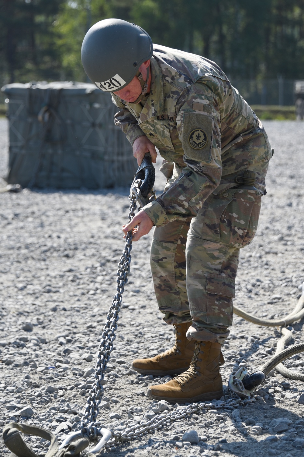 Air Assault course at 7ATC, Germany