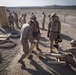 Marines set up for a demolition range