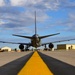 Experimental KC-46A arrives at Minot Air Force Base