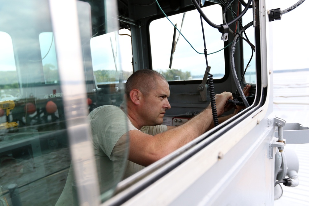 Righting the ship: LCM Operators Prepare for Hurricane Florence Relief Efforts
