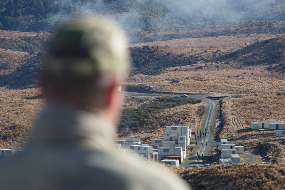 Marines and New Zealand Army Soldiers hone precision as forward observers