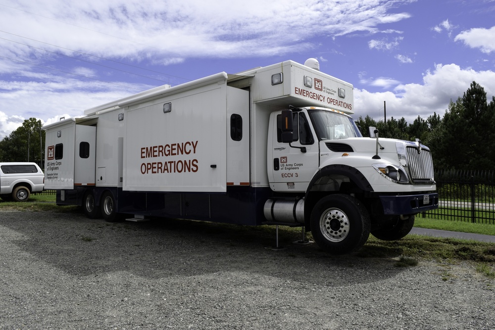 USACE D-TOS arrives at state emergency operations center in Raleigh, NC