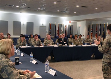 Air Force leadership visits Keesler Medical Center