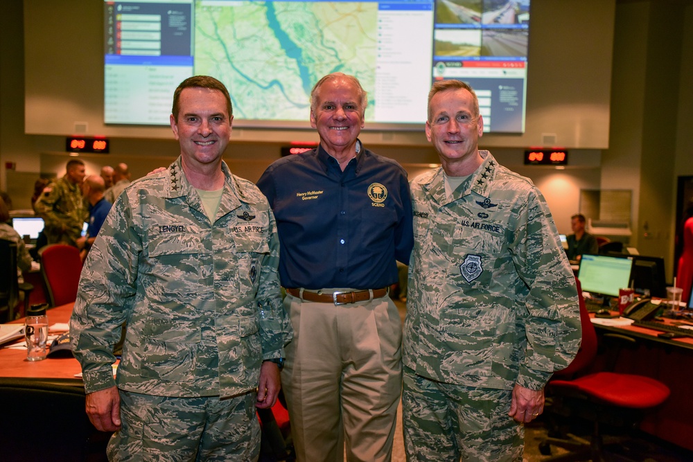 Senior leaders visits South Carolina Emergency Management Division