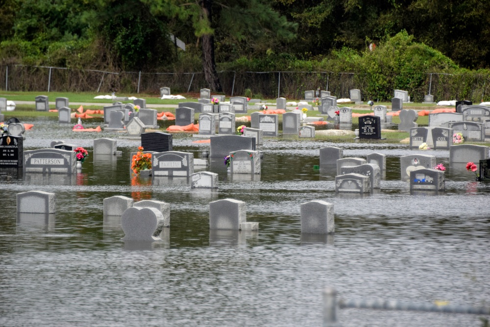 USACE Wilmington District assesses damages from Hurricane Florence