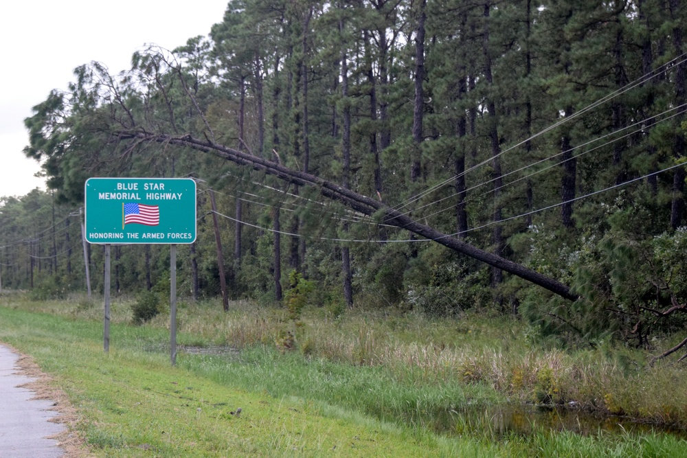 USACE Wilmington District assesses damages from Hurricane Florence