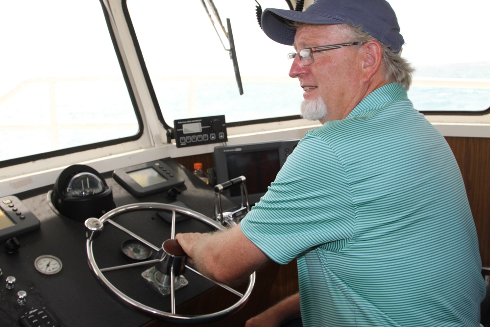 Corps survey vessels have begun assessments of impacted federal ports in NC