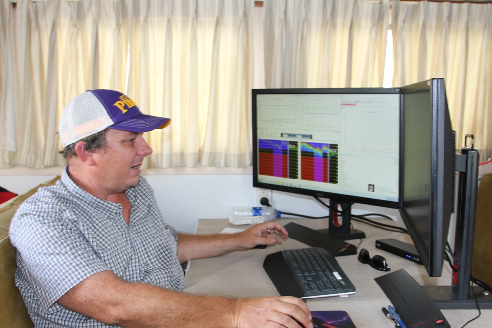 Corps survey vessels have begun assessments of impacted federal ports in NC