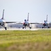 U.S. Air Force Thunderbirds perform at the Chicago Air and Water Show